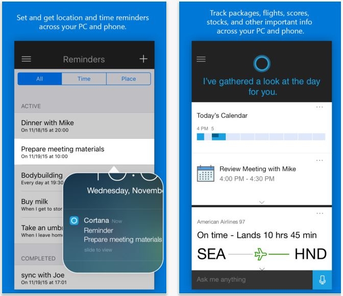 Управление android с ios. Google now для android и siri для ios.