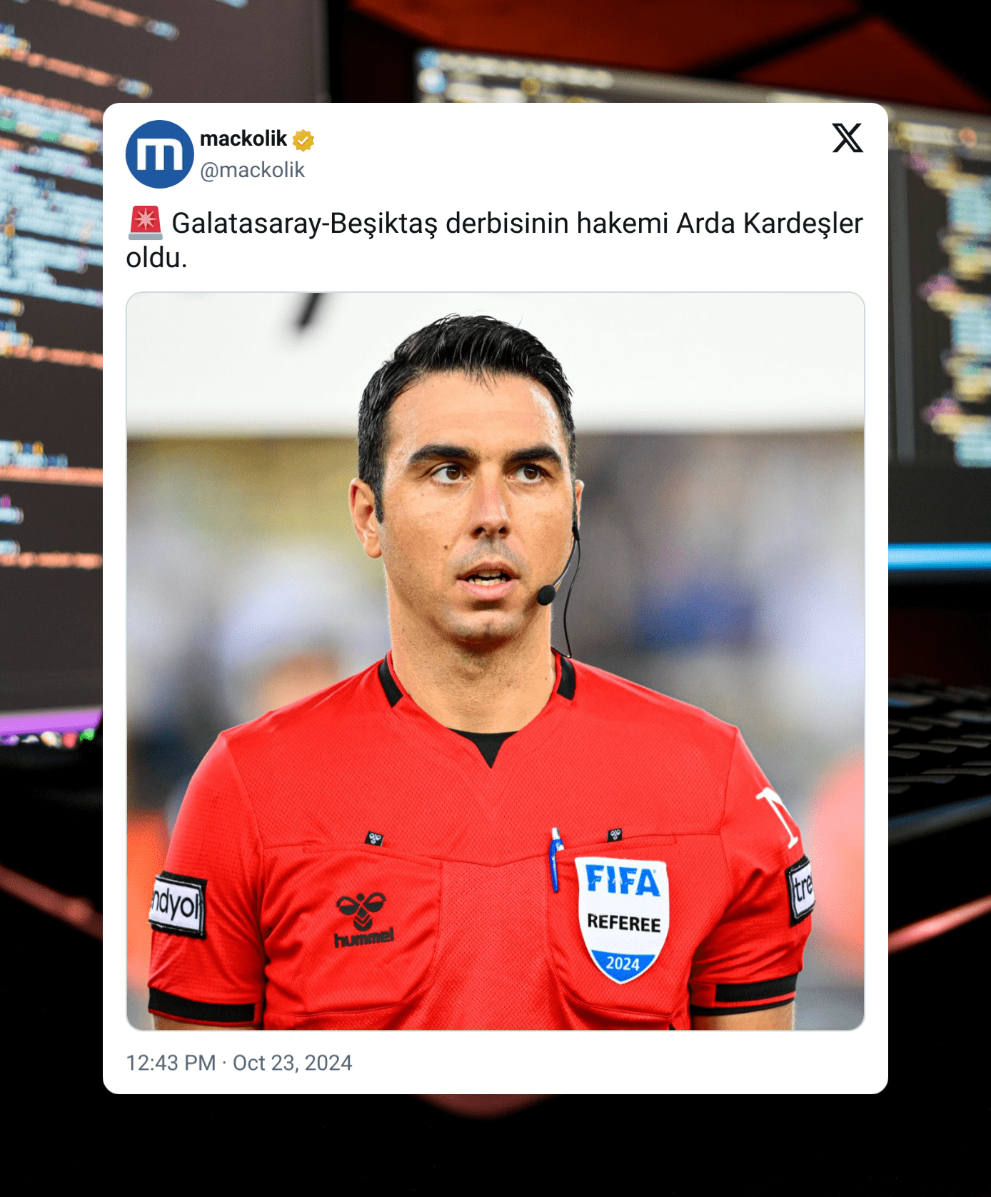 Galatasaray-Beşiktaş Derbisinin Hakemi (?!)